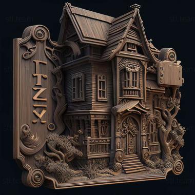 3D model Resident Evil Village game (STL)